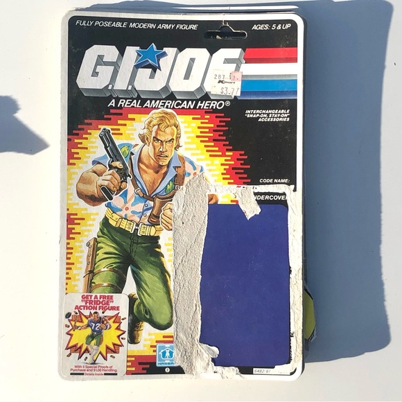 25 Vintage GI Joe Card Backs Uncut (lot of about twenty five) - Picture 10 of 16